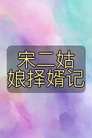宋二姑娘择婿记封面